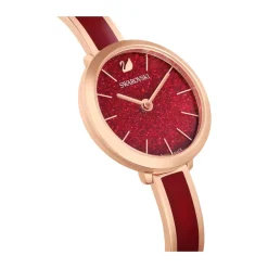 Ure^Swarovski Crystalline Bangle Delight Rød
