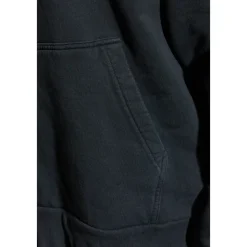 Trøjer<Balenciaga Cursive Oversized Hættetrøje Sort