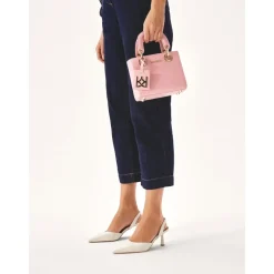 Pumps|Stiletter^Kazar Cutout pumps med åben top og åbne hæle Hvid