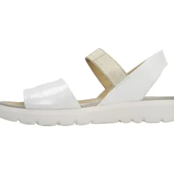 Sandaler^Geox D Amalitha flade sandaler Hvid