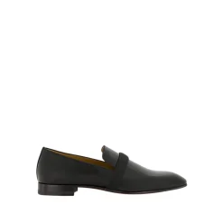 Loafers<Christian Louboutin Dandydeco Patent Loafers Sort