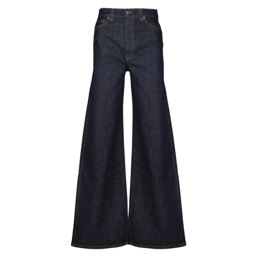 Jeans^Khaite Dane Stretch Jean Blå