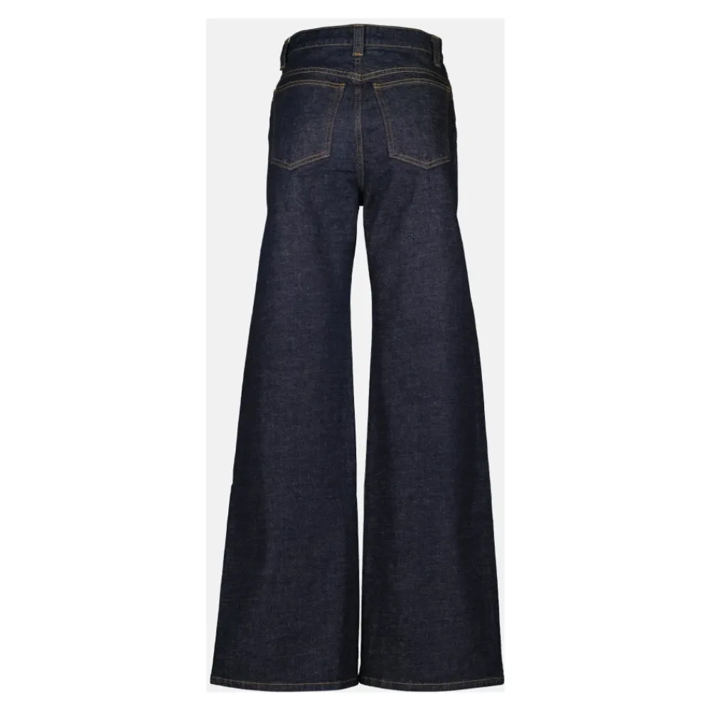 Jeans^Khaite Dane Stretch Jean Blå