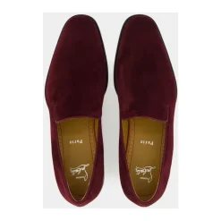 Loafers<Christian Louboutin Danny Flex Nubuck Moccasin Rød
