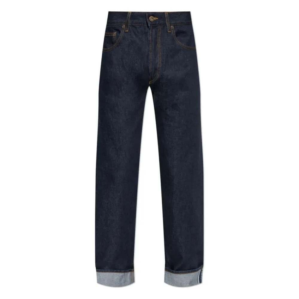 Jeans^Burberry Danny Straight Jeans Blå