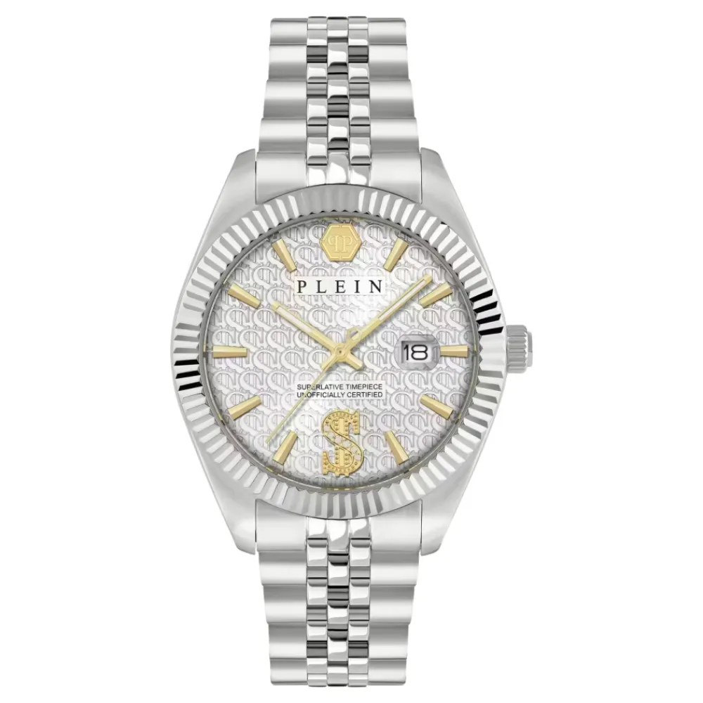 Ure^Philipp Plein Date Superlative Crystal PWMFA0725 Grå