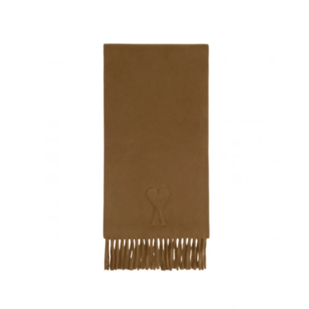 Tørklæder^Ami Paris De Coeur Scarf Brun