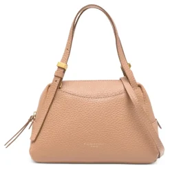 Bæltetasker^Gianni Chiarini DEA Maxi Grain Læder Tote Taske Beige