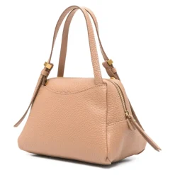 Bæltetasker^Gianni Chiarini DEA Maxi Grain Læder Tote Taske Beige