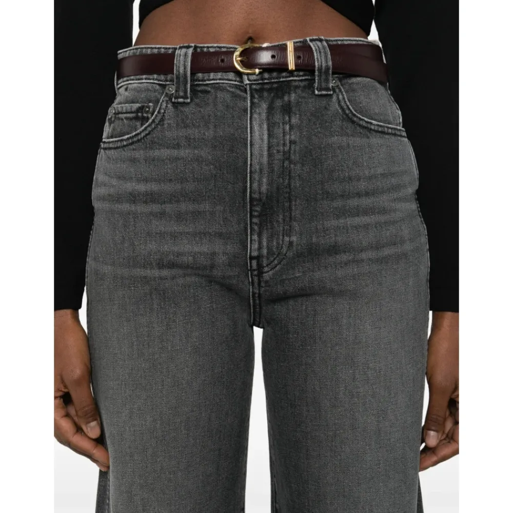 Jeans<Khaite Delina Jean Grå