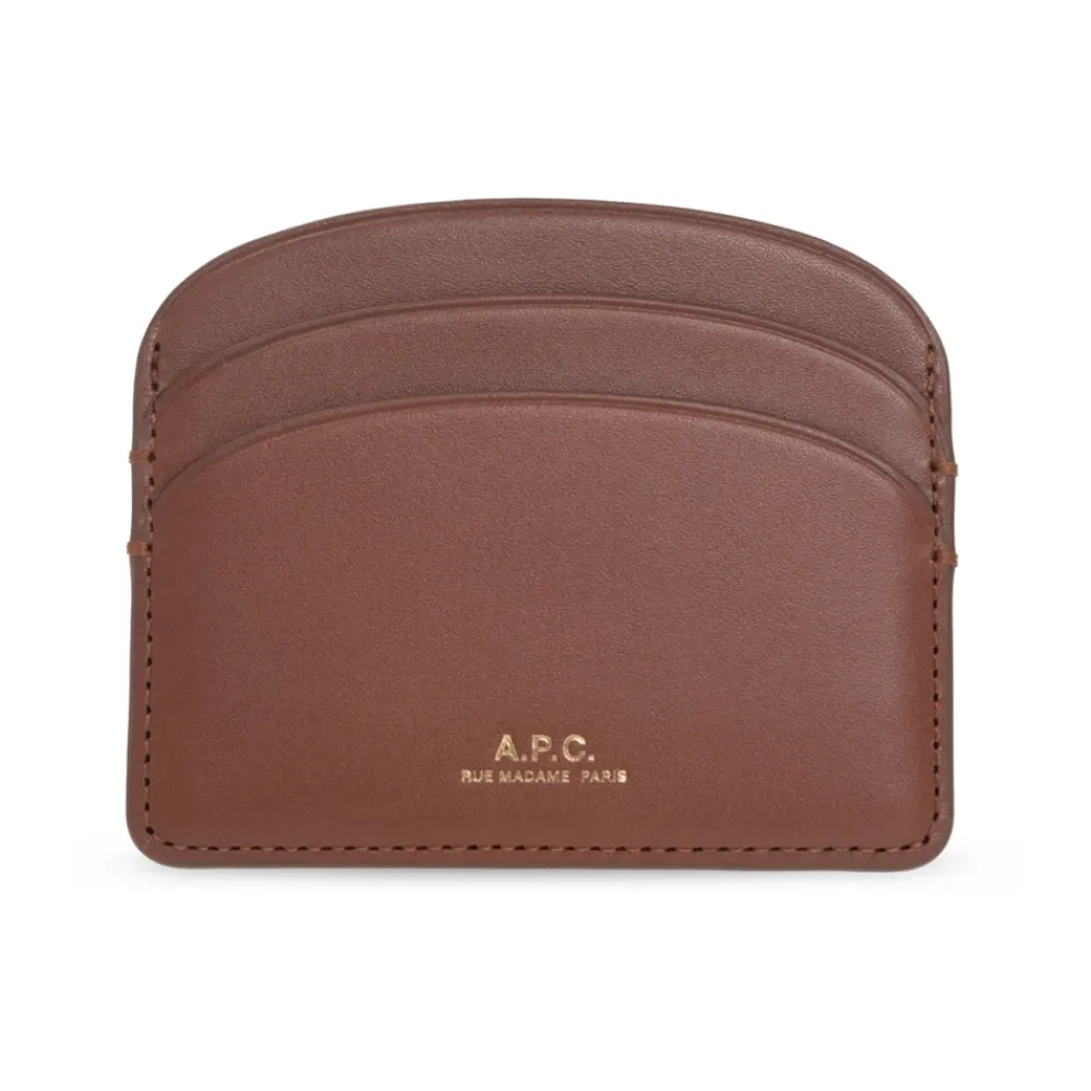 Punge & Kortholder^A.P.C. Demi-Lune Kortholder Brun