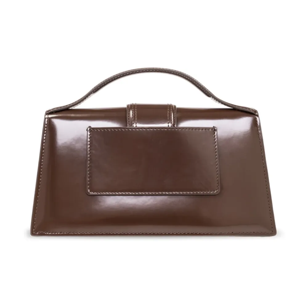 Skuldertasker<Jacquemus Den Store Bambino Taske Brun