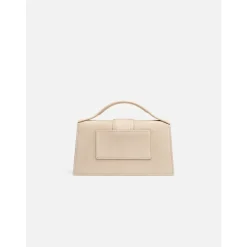 Skuldertasker^Jacquemus Den store Bambino taske Beige