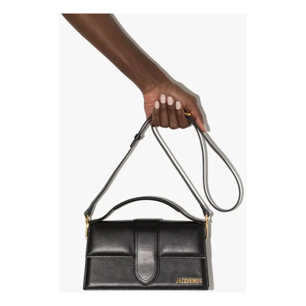 Håndtasker^Jacquemus Den Store Bambino Taske Sort