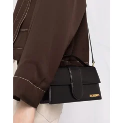 Håndtasker^Jacquemus Den Store Bambino Taske Sort