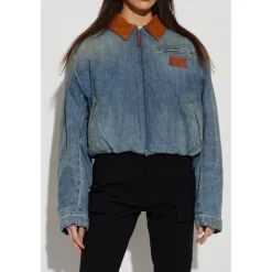 Jakker^Acne Studios Denim Bomber Jakke Blå