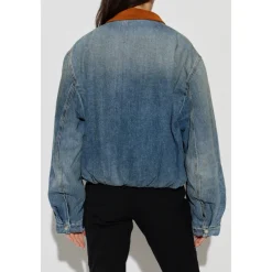 Jakker^Acne Studios Denim Bomber Jakke Blå
