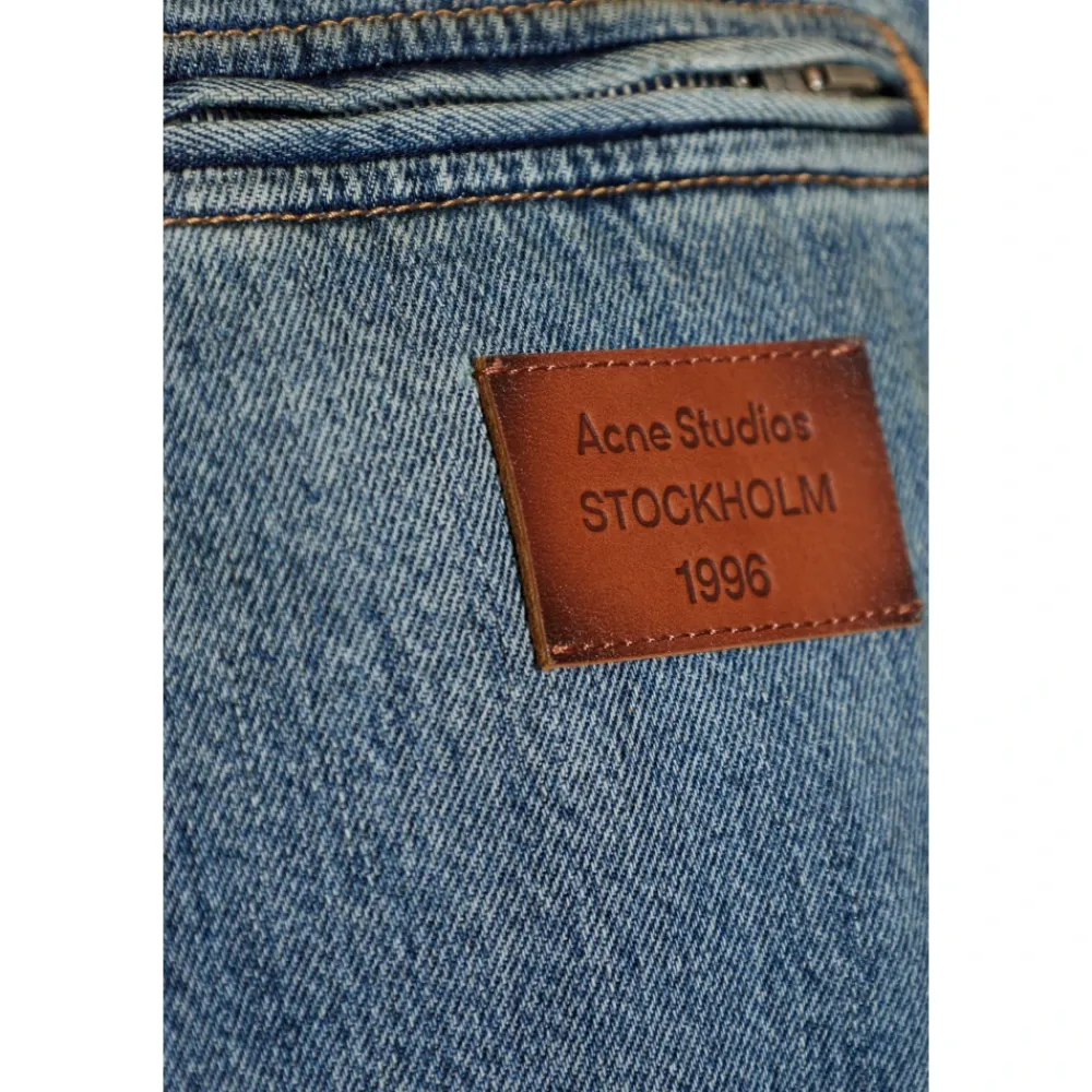 Jakker^Acne Studios Denim Bomber Jakke Blå