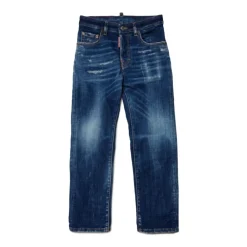 Underdele^Dsquared2 Denim Jeans DQ01 Style Blå