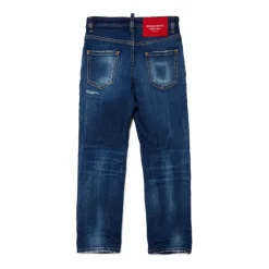 Underdele^Dsquared2 Denim Jeans DQ01 Style Blå