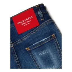 Underdele^Dsquared2 Denim Jeans DQ01 Style Blå