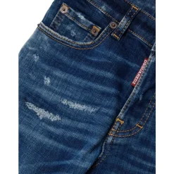 Underdele^Dsquared2 Denim Jeans DQ01 Style Blå