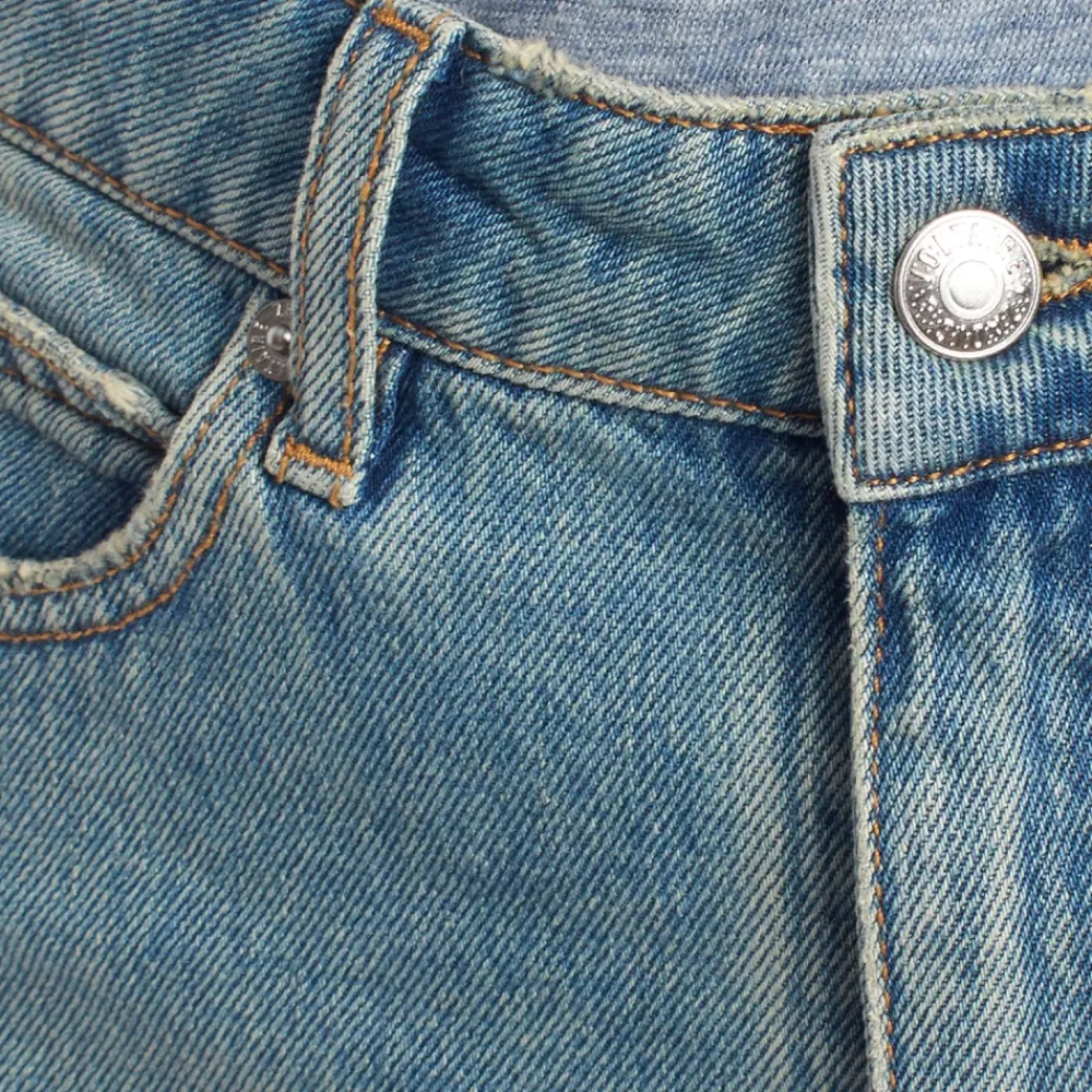 Nederdele^Zadig & Voltaire Denim Mini Nederdel med Distressed Effekt Blå