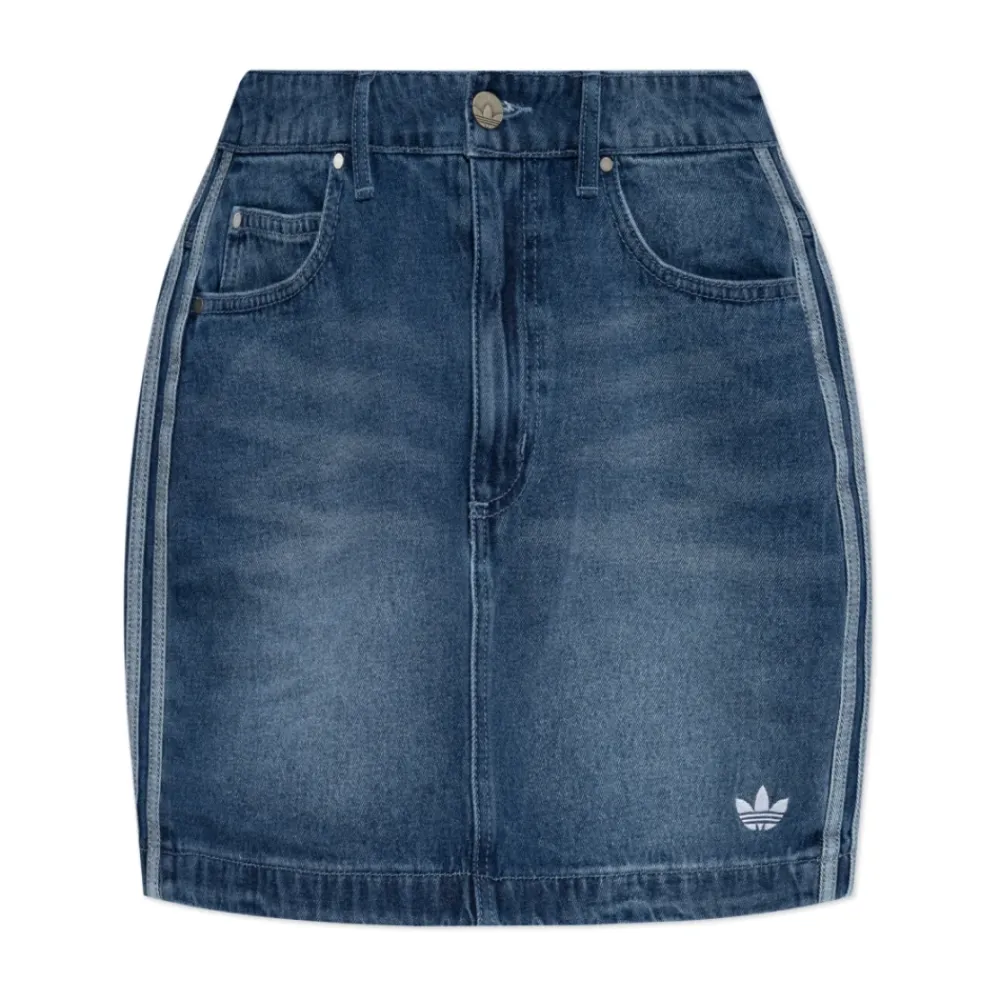 Nederdele^Adidas Originals Denim nederdel Blå