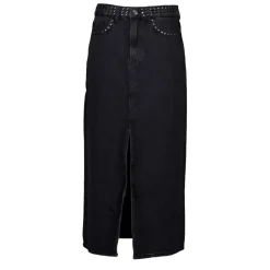 Nederdele^Co'Couture Denim Nederdel Sort