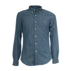 Skjorter^Polo Ralph Lauren Denim Polo Shirt Blå