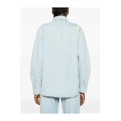 Bluser & Skjorter<Bite Studios Denim Shirt Blå
