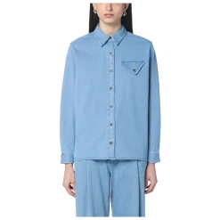 Bluser & Skjorter^The Garment Denim Skjorte Blå