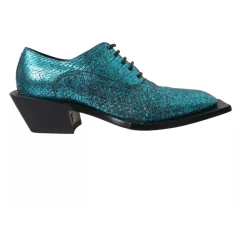 Snøresko^Dolce & Gabbana Derby Block Heel Shoes Blå
