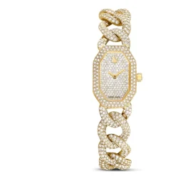 Ure^Swarovski Dextera Chain Watch Gul