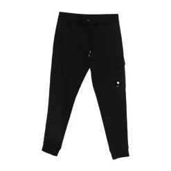 Bukser^C.P. Company Diagonal Raised Fleece Lens Sweatpants Sort