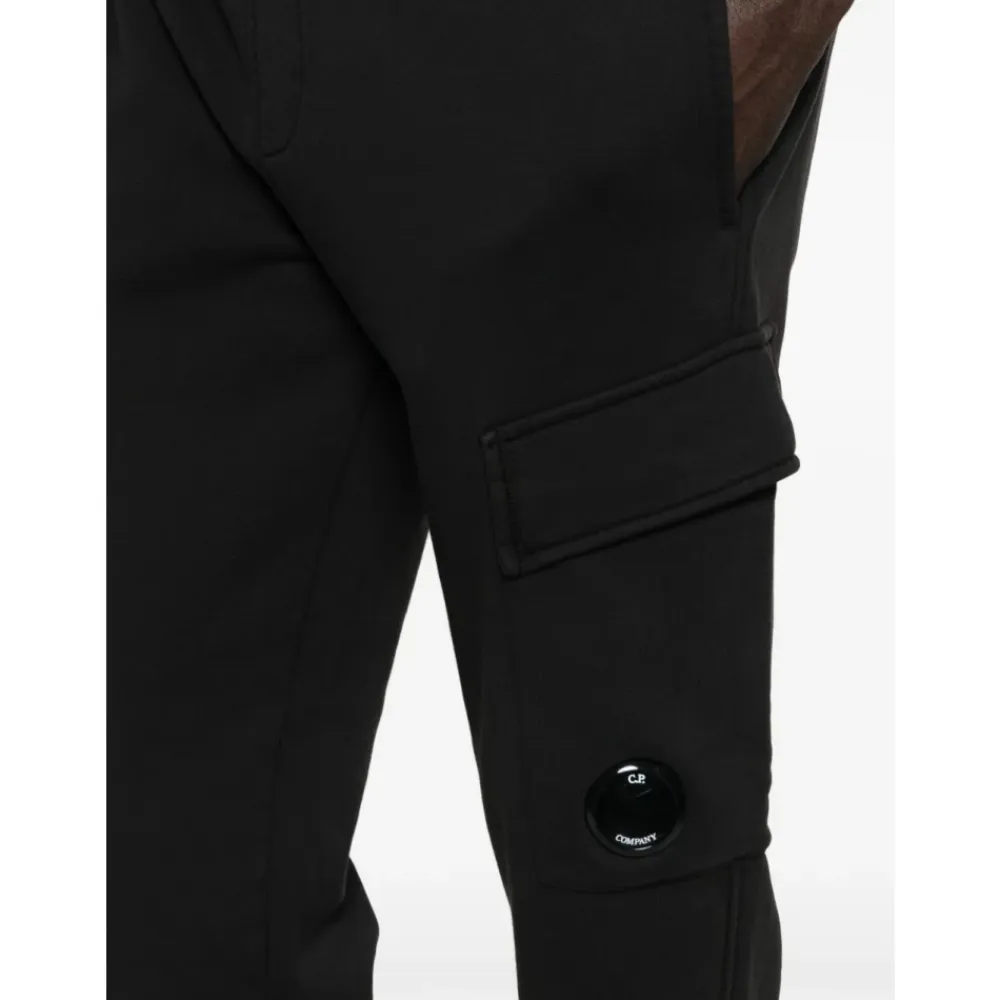 Bukser^C.P. Company Diagonal Raised Fleece Lens Sweatpants Sort