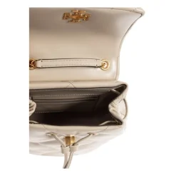 Rygsække<Tory Burch Diamond Quilt Mini Backpack Hvid