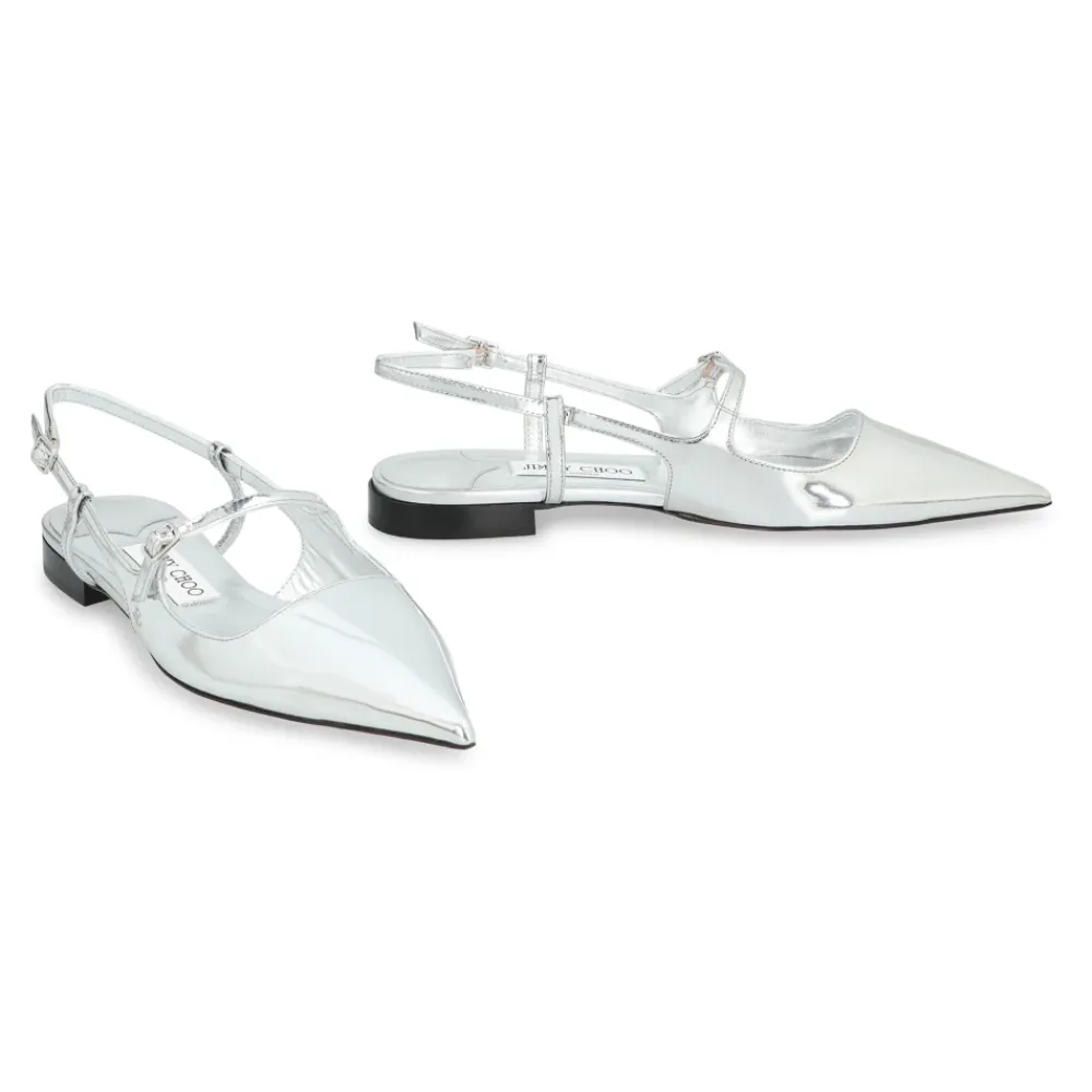 Ballerina Sko^Jimmy Choo Didi Flat Grå