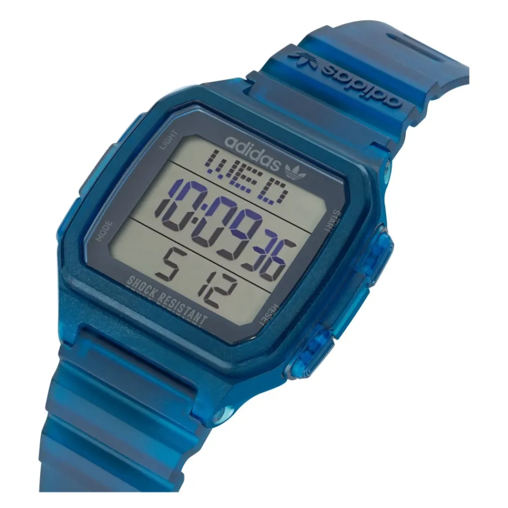 Ure^Adidas Digital One GMT Ur Blå