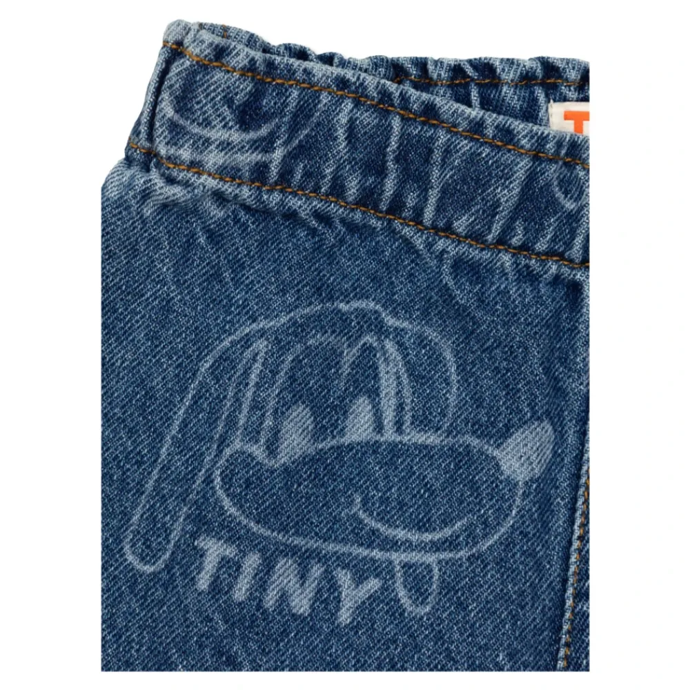 Underdele^Tinycottons Dogs Baby Jeans Blå