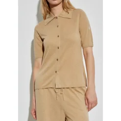 Striktrøjer & Sweatere<By Malene Birger Dotta kortærmet cardigan Beige