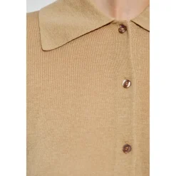 Striktrøjer & Sweatere<By Malene Birger Dotta kortærmet cardigan Beige