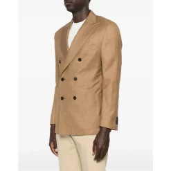 Jakkesæt^Corneliani Double-Breasted Blazer Brun