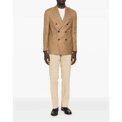 Jakkesæt^Corneliani Double-Breasted Blazer Brun