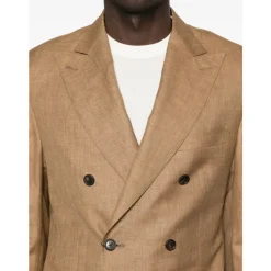 Jakkesæt^Corneliani Double-Breasted Blazer Brun