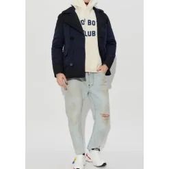Frakker^Dsquared2 Double-Breasted Coat Blå