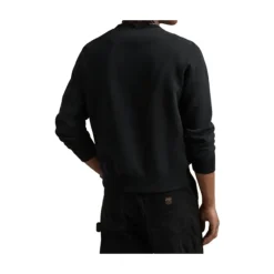 Trøjer|Sweatshirts<Polo Ralph Lauren Double-Knit Crew Neck Sweatshirt Sort