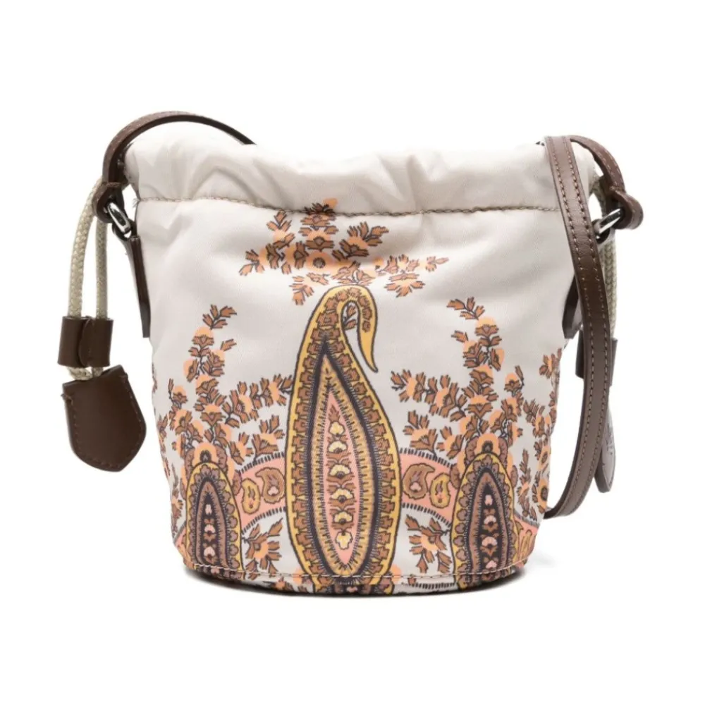 Tasker^Etro Drawstring Shoulder Bag Multifarvet