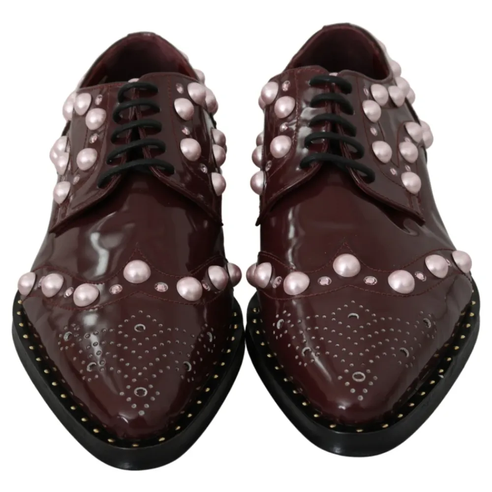 Snøresko^Dolce & Gabbana Dress Formelle Snøresko Rød