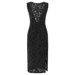 Kjoler^PINKO Drupa Lace Midi Dress Sort